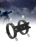 Rock Solid All Metal Telescope Guiding Scope Ring For 43-70mm Inner Diameter And Star Finder Mount Ring in starry sky backdrop