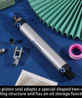 Heavy Duty Workhorse 25mm Bore 125mm Stroke Aluminum Pneumatic Air Cylinder With Y Connector Dual Action Single Rod Screwed Piston, threaded end