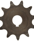 Front view of Roller Chain Sprocket for 50 Chain, Hardened Teeth, Type B Hub, Single Strand, 0.625 Inch Pitch, 24 Teeth, 0.75 Inch Bore