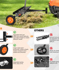 Comparison of 48 Inch Tow Behind Dethatcher With 20 Spring Steel Tines And Two Independent Rows Of Flexing Tines features versus others
