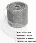 Stainless Steel Wire Mesh Roll For Mice Control 5 Inch By 36 Feet Upgrade showing flexibility and rustproof design features