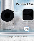 Self Adhesive Slit Foam Pipe Insulation Tubes For Spigot And Outdoor Pipes Freeze Protection Water Heater Lines Three Pack Easy Cut To Fit Three Quarter Inch Diameter product size details