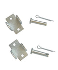 Mounting brackets and pins for 2 Inch Stroke Micro Linear Actuator 12V DC With 1 Inch Per Second No Load Speed Built In Limit Switch