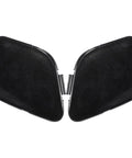 Toyota Prius V 2015 2017 Front Bumper Tow Hook Cover Pair Left Right Eye Cap Black OE Replacement 52128-47040 52127-47060