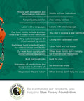 Infographic comparing our 360 Degree Lever Hoist Heavy Duty Manual Ratchet Chain Puller With 1100 Pounds Capacity 5 Ft Lift Chain to others.