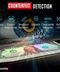 Boss Level Bank Grade Money Counter For Mixed Denominations With Printer Enabled Fast And Secure Counterfeit Detection