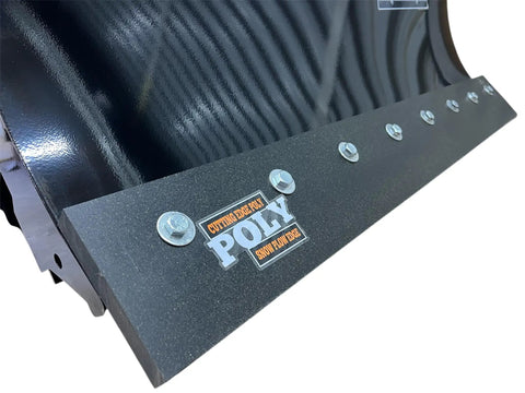 Heavy Duty 5 By 1 Inch Poly Snow Plow Cutting Edge For 72 Inch Blade Ultra Durable Easy To Cut And Drill Surface Safe
