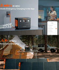 Explorer 1000 V2 Portable Power Station 1070Wh LiFePO4 Battery in kitchen and campsite with solar panels.