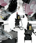 Heavy Duty Electric Chainsaw Sharpener Bench Chain Grinder Pumping 230 Watt Of Raw Muscle And Scorching 3000 RPM Speed with 145mm grinding wheel.
