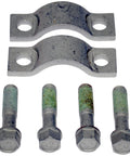 Rear Shaft U Joint Replacement Kit For Select Models Direct Fit Universal Joint Strap Kit with bolts and straps