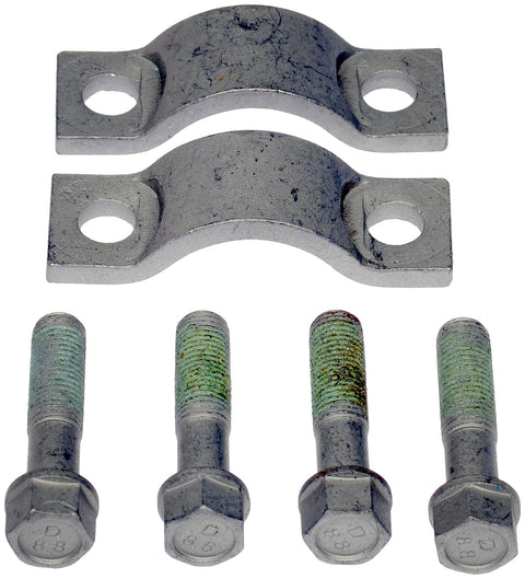 Rear Shaft U Joint Replacement Kit For Select Models Direct Fit Universal Joint Strap Kit with bolts and straps