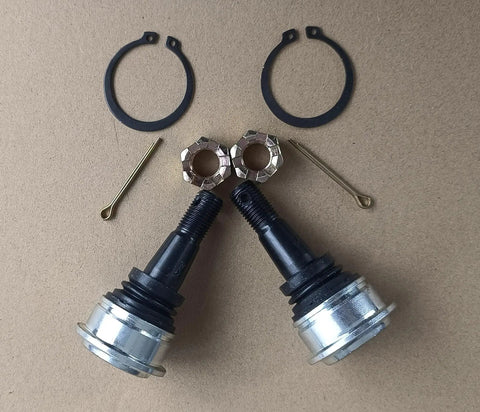 2 Pack Front Arm Lower Ball Joints For Honda Pioneer 1000 UTV 2016 To 2021 Replacement Bolt On Upgrade Replaces OE 51220 HL4 A01 Meets Or Exceeds OEM Specs, with clips and nuts