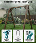 Four Pack Heavy Duty Swing Hangers With Screws And Bolts Included For Indoor Outdoor Use Up To 1250 Lbs Each Smooth Dual Bearing Aluminum Alloy Brackets For Porch Playground Yoga Chair Wooden in garden