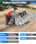 Beefed Up High Performance 49cc 50cc 2 Stroke Dirt Bike Engine Kit With 7000 RPM Single Cylinder Pull Rope Start Motor Product Specification