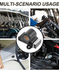 Inductive Throttle Sensor Upgrade For Golf Carts, Easy Plug-And-Play Install, Boost Acceleration with Metal and Plastic Build