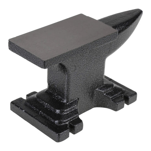 9 Pound Cast Iron Hobby Anvil For Small Metalworking Projects, Handy General Purpose Work Surface For DIY Enthusiasts And Hobbyists