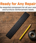Heavy Duty Stainless Steel Flat Brace Bracket Set 4 Pieces Beef Up Furniture Corners And Shelf Reinforcement Fixing Joining Mending Plates