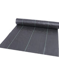 Heavy Duty Weed Barrier Fabric 3ft By 300ft 3.2oz Tear-Resistant Ground Cover for garden lawn driveway flower beds, unrolled