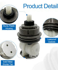 Product detail of shower cartridge assembly compatible with Monitor 17 Series Dual Function Tub and Shower Faucet Pack of 2