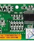 Replacement Freezer User Control And Display Board 216979600 And 297366309 Compatible Plug And Play Easy Install OEM Style Replacement Part For Refrigerator Diagnostics And Repair showing electronic components on a circuit board.