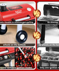 Kids BBQ Grill Playset With Smoke Sound And Lights Two Layer Outdoor Grill Toy With wheels and ignition modes comparison