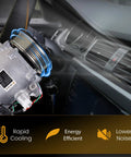 Heavy Duty Air Conditioning Ac Compressor With Seven Pk Clutch Fit 2007 2011 Honda CR V And 2012 Acura RD X showing rapid cooling features.