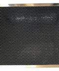 Carbon Range Filter Replacement That Fits 99010186 And 246250, universal hood filter, close-up view of metal frame and mesh design.