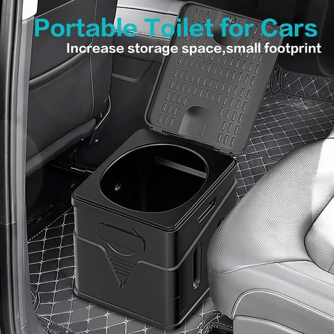 Compact Foldable Portable Camping Toilet With Heavy Duty Storage Bag Hassle Free Setup Built Tough For Road Trips Hiking Beach Campouts Rv Stops And Tailgating