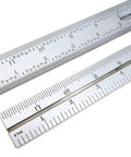 24 Inch Combination Square Blade Ruler With 4R Markings In 1/8 1/16 1/32 1/64 Stainless Steel Non Glare Satin Chrome Finish Upgrade Replacement