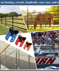Pro Grade Magnetic Metal Pipe Cutting Guide Kit for Precision Cuts used on fencing, corrals, and metal railings