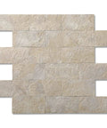 Peel And Stick Backsplash Tile 12x12 PVC Subway Wall Tiles Marble Beige 5 Sheets For Kitchen And Bathroom Durable Waterproof Heat Resistant
