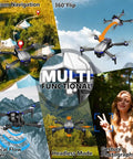 Foldable FPV Drone For Kids And Adults With 1080P HD Camera Carry Case Gesture Control Selfie Altitude Hold One Key Takeoff