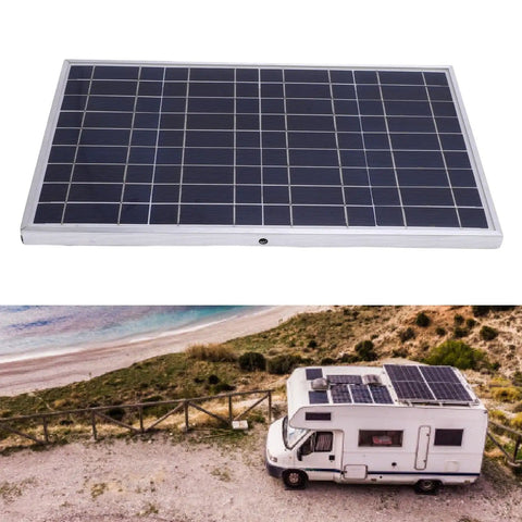 100W 12V Solar Panel Kit With Controller For Travel And Outdoor Use IP67 Waterproof Portable Monocrystalline Solar Panel for RV