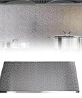 Image of Heat Resistant Refrigerator Side Board for Kitchen Grill and Oven Protection, 120 by 20 cm insulation plank.