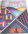 Cover of Bang For Your Buck Machine Quilting Project Book Featuring Gotta Have Quilt Patterns For Super Cozy Home Decor And Zero Stress Fiber Art Steps To Level Up Your Sewing Skills Fast, showing colorful quilt patterns.