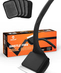Bristle Free Grill Brush With Five Replacement Heads For Cast Iron And Stainless Steel Grates Safe Outdoor BBQ Scraper