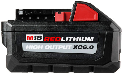 M18 RedLithium High Output XC 6Ah Lithium-Ion Battery For Cordless Tools Delivers Beefed-Up Runtime And Fifty Percent More Power