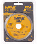 Porcelain Tile Diamond Blade For Wet Dry Cutting 4.5 Inch High Diamond Concentration For Faster Cuts in packaging
