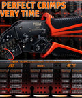 Pro Grade All In One DIY Electronics Crimping Tool Kit With 22 JST Connectors and PEBA 1020M Pliers on display