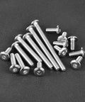 Heavy Workhorse M6 X 115mm Flat Head Socket Cap Screws With Hex Key Drive, Top Shelf 304 Stainless Steel 18 8 Full Thread Countersunk Bolts Kit, 10 pack of screws