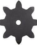 Heavy Hitter Single Strand Sprocket With Reboreable Type A Hub For 1240 Chains Offering 3.075 Inch Pitch And 18 Teeth displayed from above against a white background.