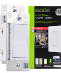 Z Wave Smart Rocker Light Switch Set With QuickFit And SimpleWire 3 Way Works With Alexa And Google Assistant Hub Required