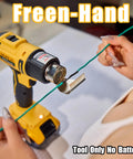 Cordless Heat Gun For DeWALT 20V Battery Tool Only No Battery Included With Two Temperature Settings Up To 1022F 550C in use