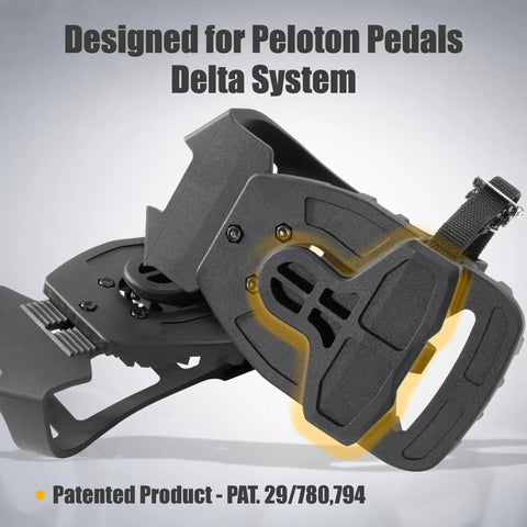 Toe Clip Cage Adapters For Look Delta Pedals Convert Peloton And Spin Bike Pedals To Toe Clip Straps Sneaker Friendly Delta Pedal Cages