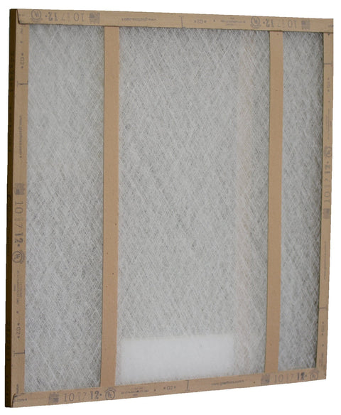 Fiberglass Air Filter 16x25x1 With Double Strut GDS Series Made In USA Box Of 12 Heavy Duty One Piece Frame