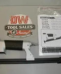 Upholstery Stapler, 18 Gauge Auto Fire Rear Exhaust, 1/4-9/16 Inch Staple Range, Long Magazine shown with manual