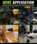 Magnetic Socket Set For Power Drill With Quick Release Extension Includes Metric And SAE Sockets used in various repairs