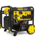 10,000-Watt Electric Start Home Backup Open Frame Portable Inverter Generator With Quiet Technology and Clean Power