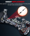 CV Axle Shaft Assembly Front Right For Ford Focus 2012 2013 2014 2015 2016 2017 2018 2.0L L4 Automatic Direct Fit Replacement 662305 OEM Grade Durable Steel Drive Shaft Built To Last in suspension diagram