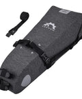 10L Roll-Top Bike Saddle Bag For Mountain And Road Bikes, Durable PVC TPU Gear Carrier With Tool-Free Universal Fit